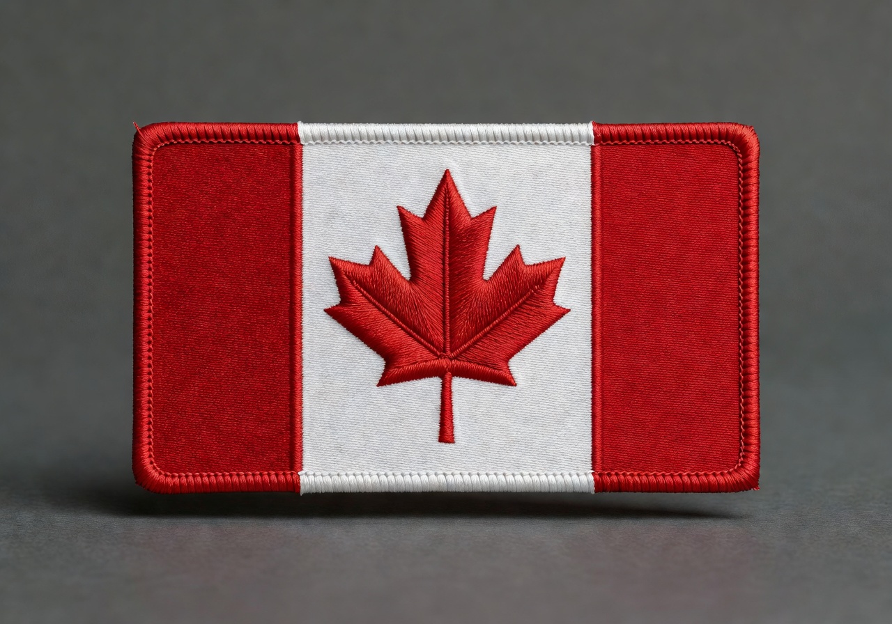 Insignia de la bandera de Canadá