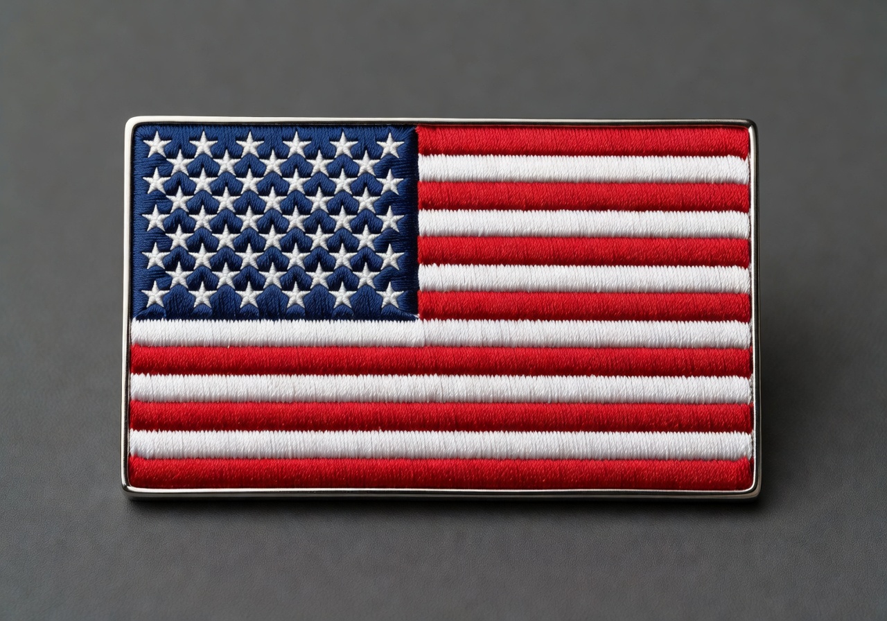 Insignia de la bandera de Estados Unidos